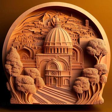 3D model Vatican City (STL)